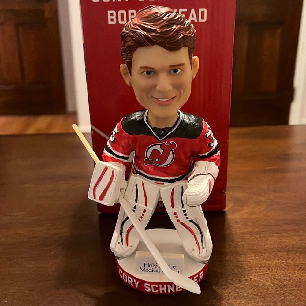 Cory Schneider New Jersey Devils Bobblehead NEW IN BOX